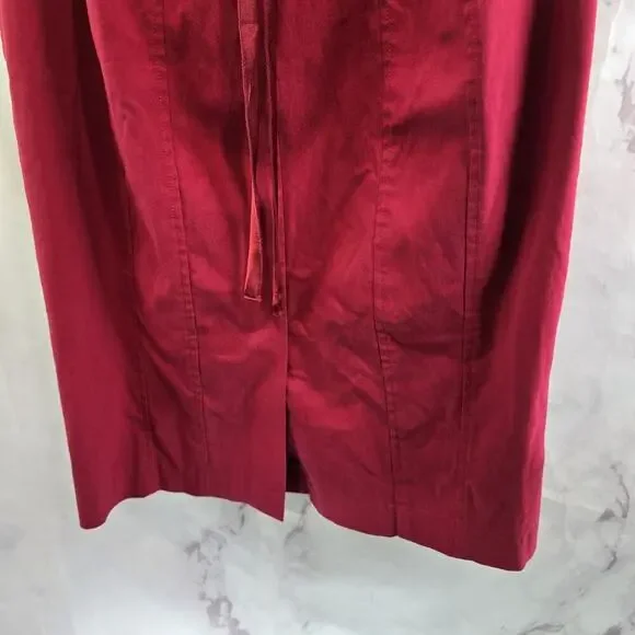 Vintage Dress Womens Medium Y2K Red Ombre Whimsy Witchy Bra Babydoll Corset Slip - Picture 8 of 12